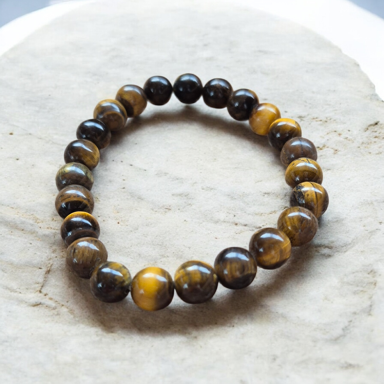 Apyrankės iš natūralaus akmens karoliukų