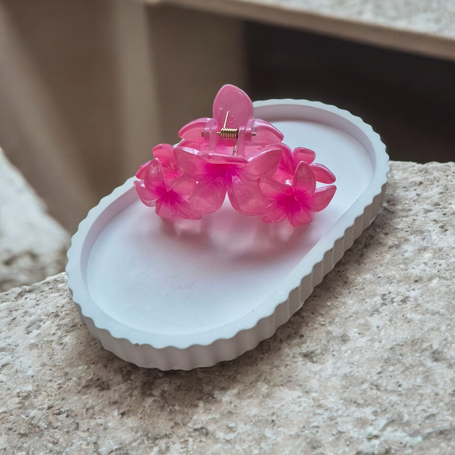 Gėlių formos plaukų segtukai