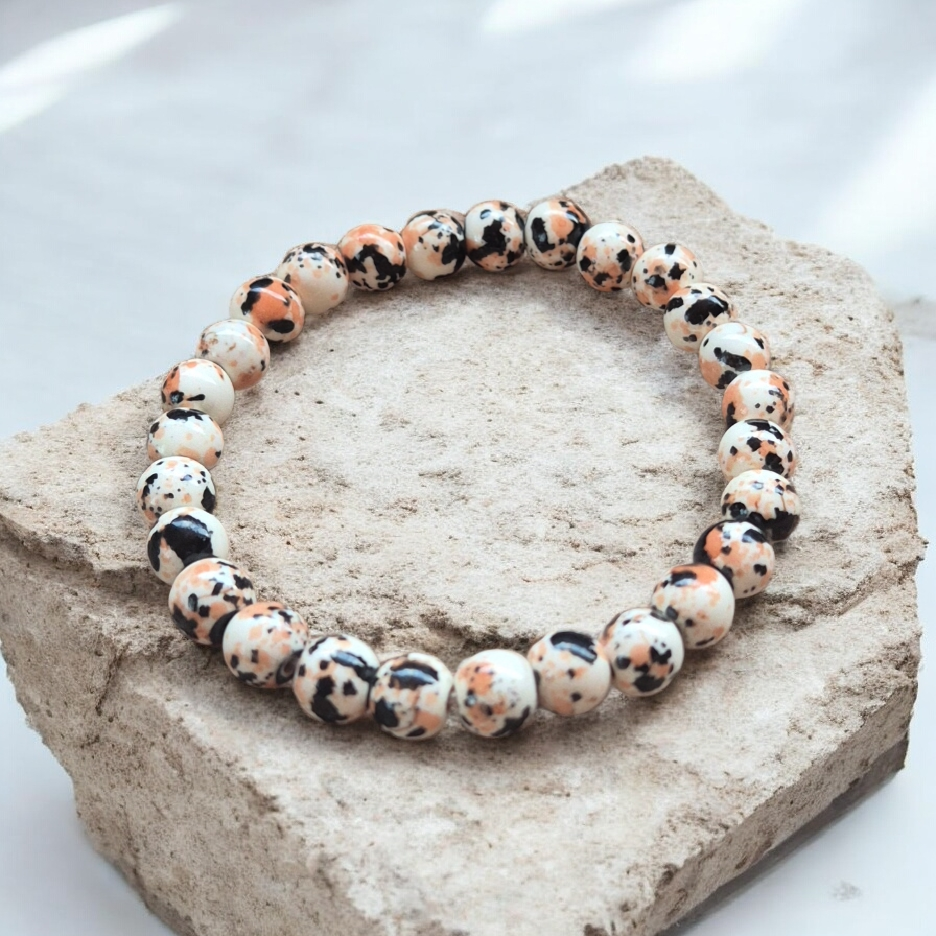 Apyrankės iš natūralaus akmens karoliukų