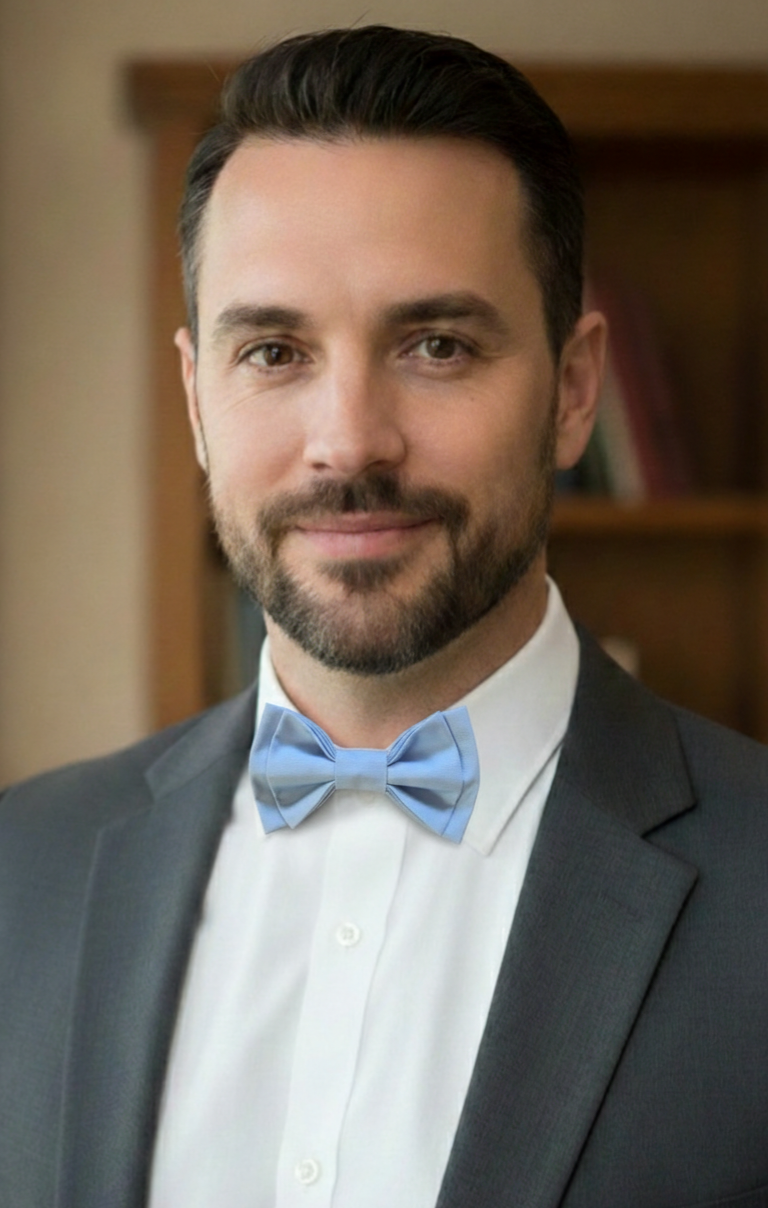 Šviesiai mėlyna peteliškė – „Light Blue Classic Bow Tie“