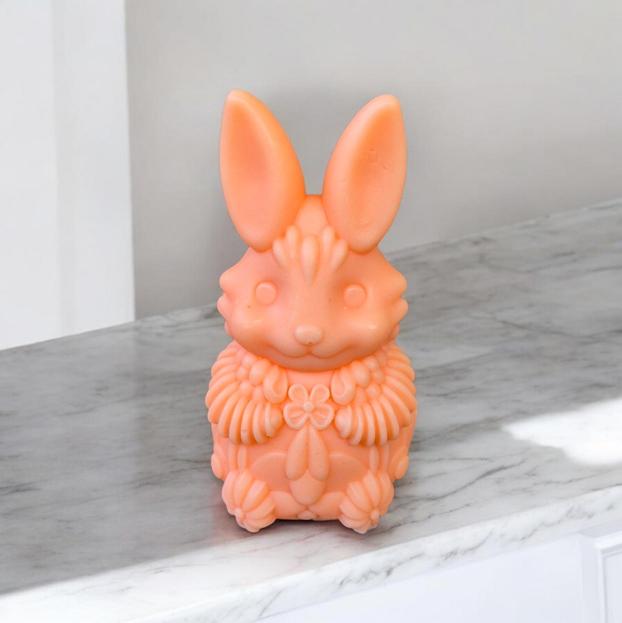 Velykinis dovanų rinkinys „Zuikučiai“ su muiliukais ir sojų žvake