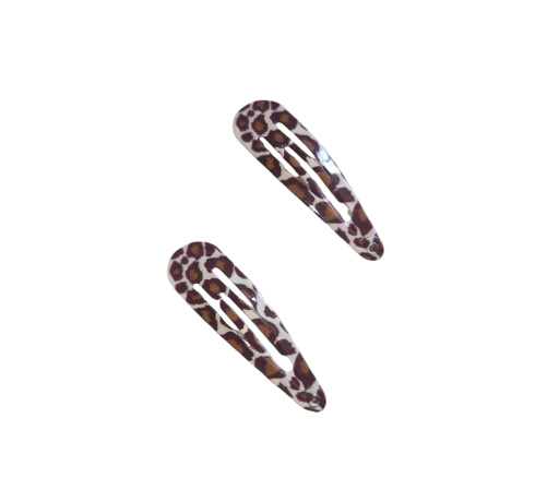 Plaukų segtukai leopardas