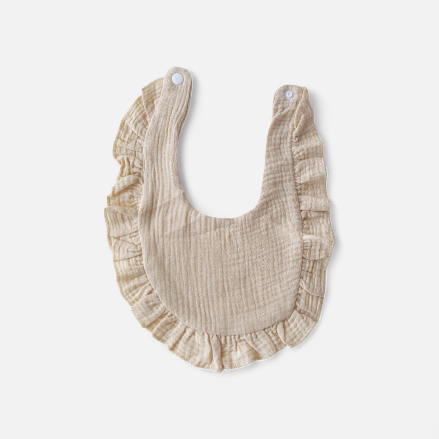 Vaikiška muslino kaklaskarė–seilinukas su spaudėmis, 100% medvilnė