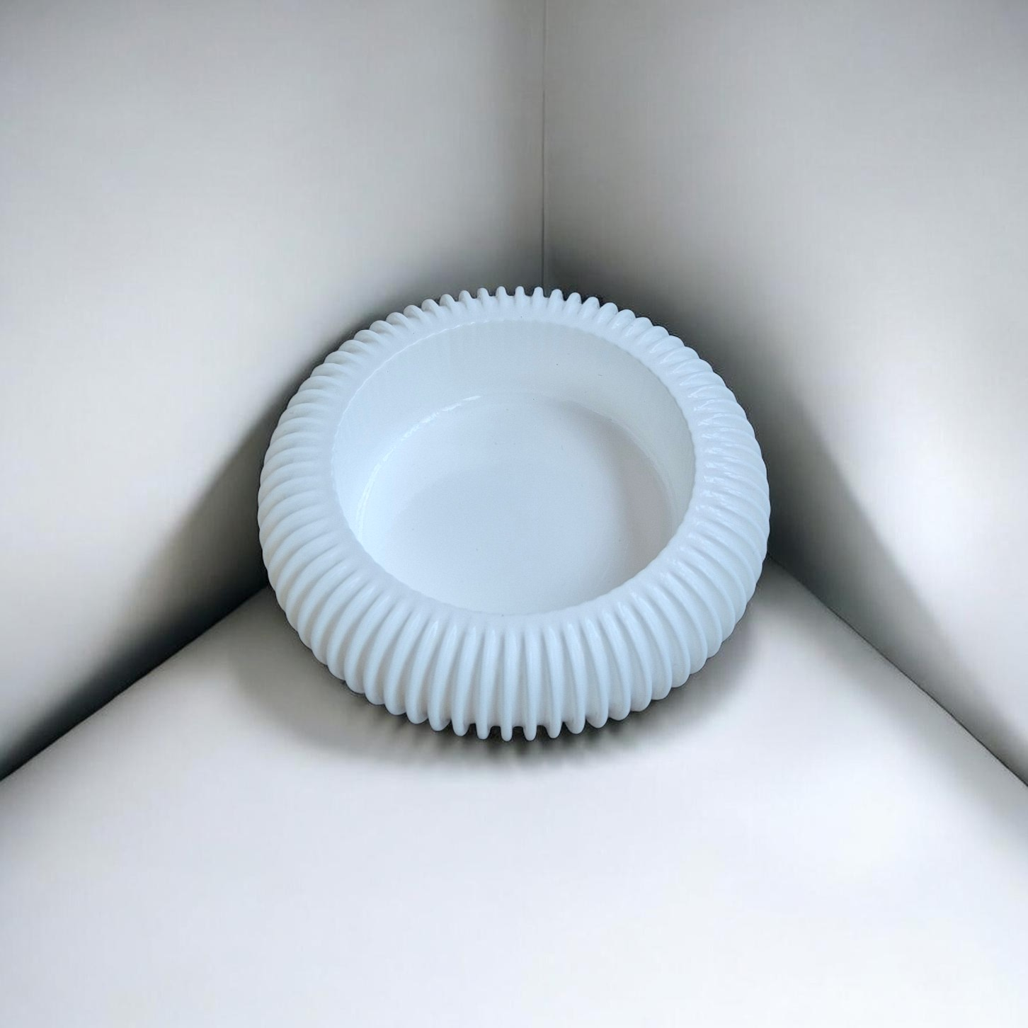 Gipso keramikos dubenėlis „Ribbed Mini“