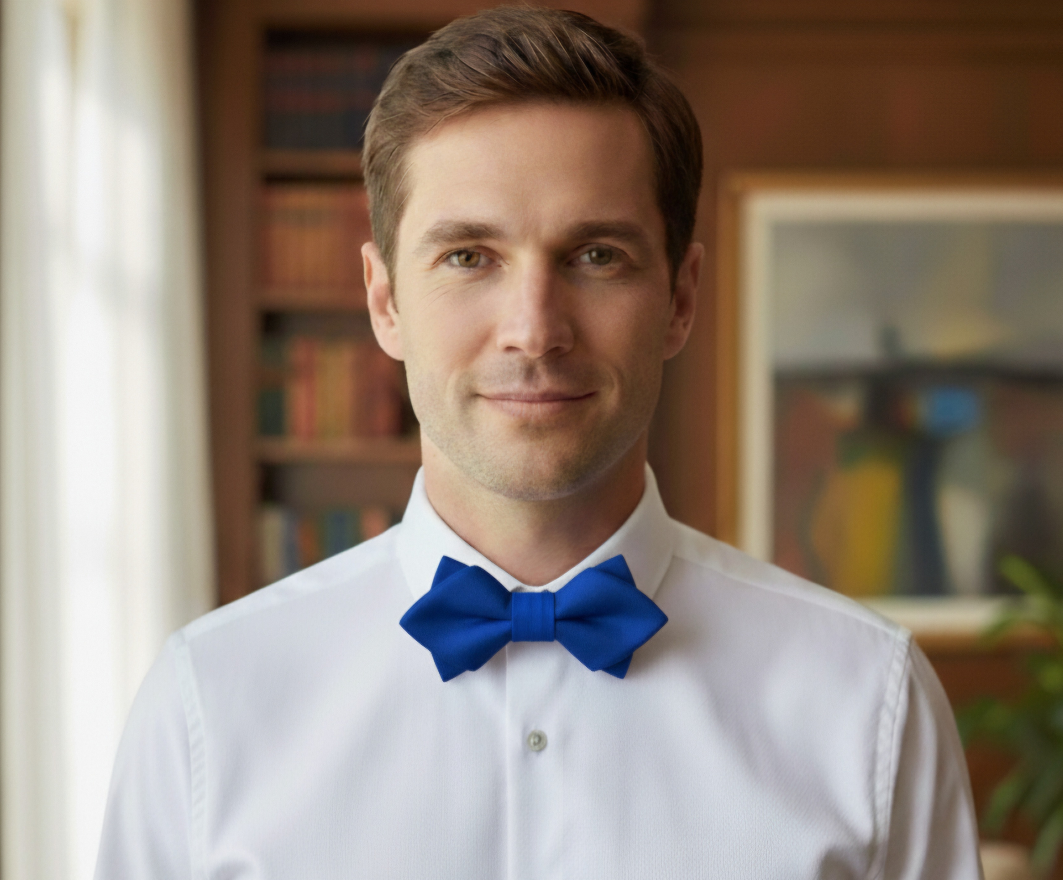 Ryškiai mėlyna peteliškė „Blue Breeze“