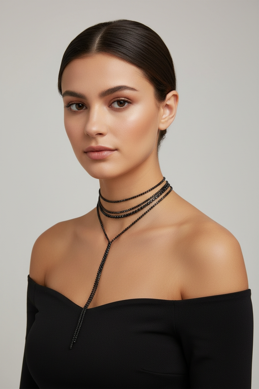 Juodasis ilgas daugiasluoksnis vėrinys