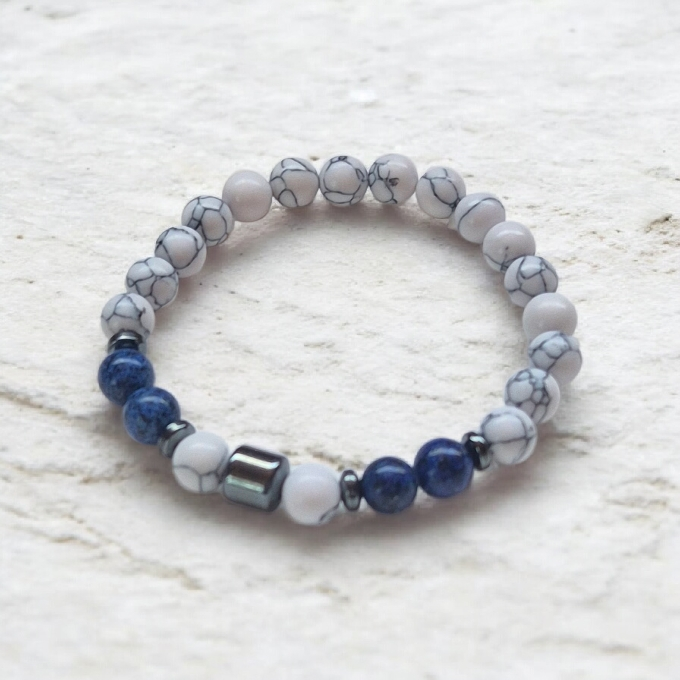 Apyrankės iš natūralaus akmens karoliukų