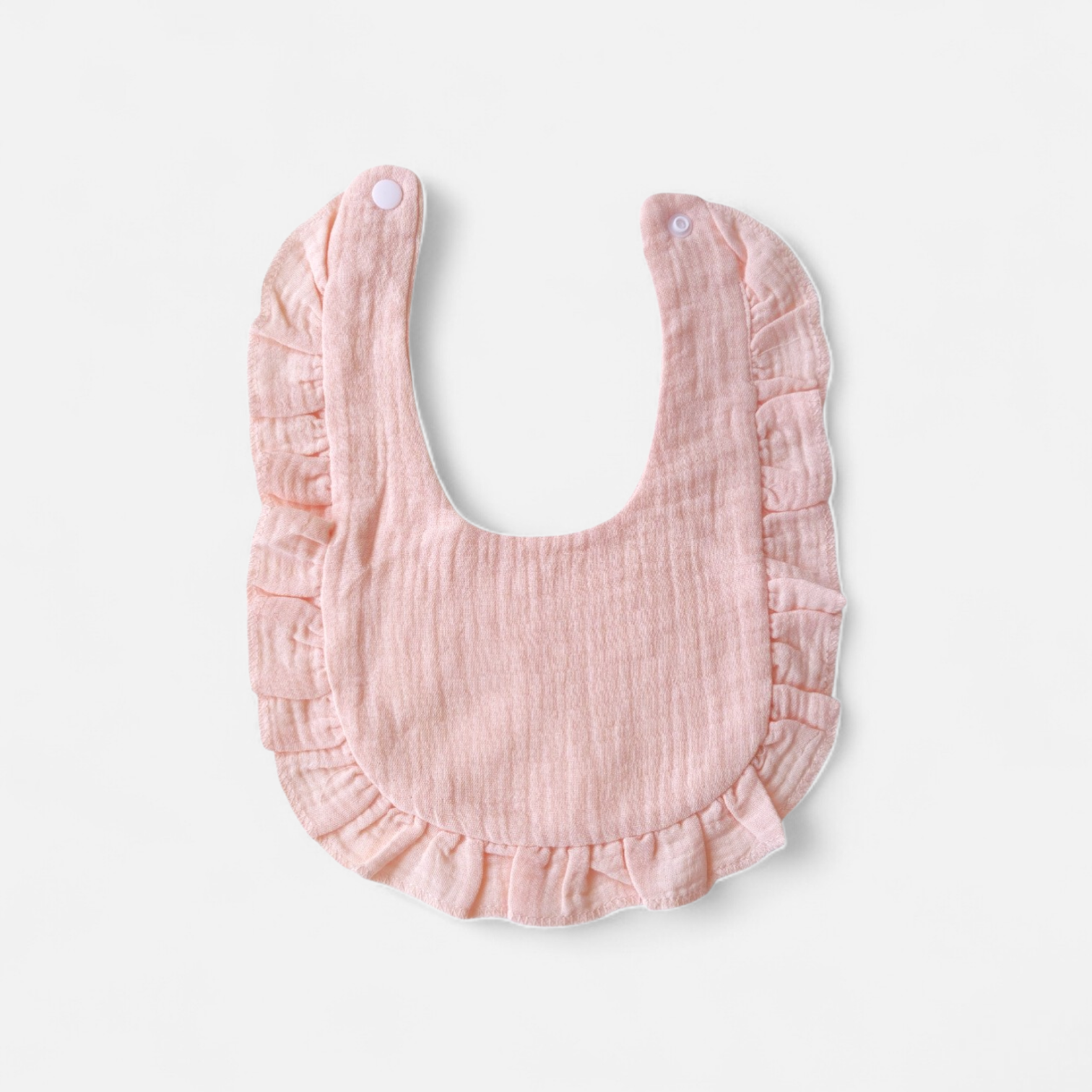 Vaikiška muslino kaklaskarė–seilinukas su spaudėmis, 100% medvilnė