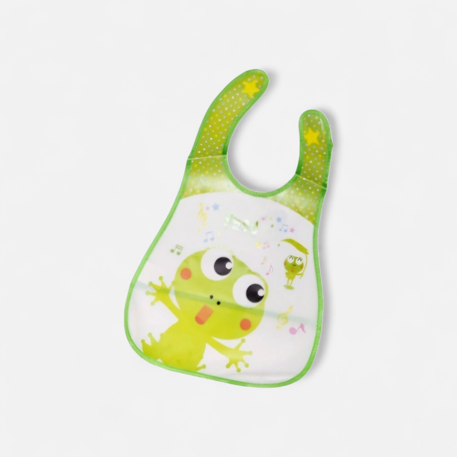 Vaikiškas neperšlampamas seilinukas su velcro užsegimu, lengvai valomas