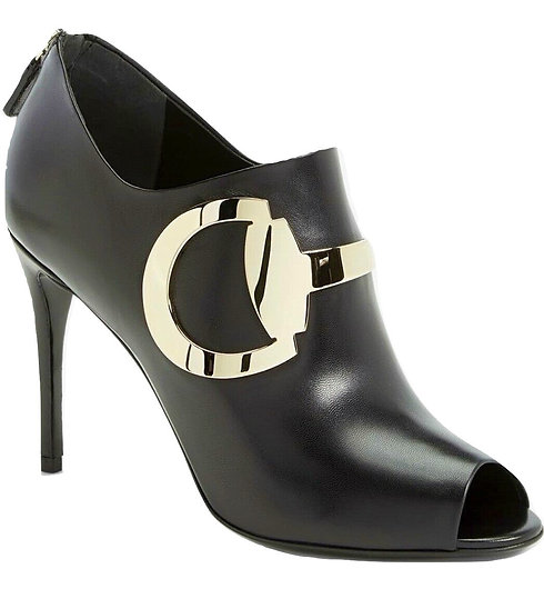 Authentic Womens Black Gucci Ankle Boots SZ 37