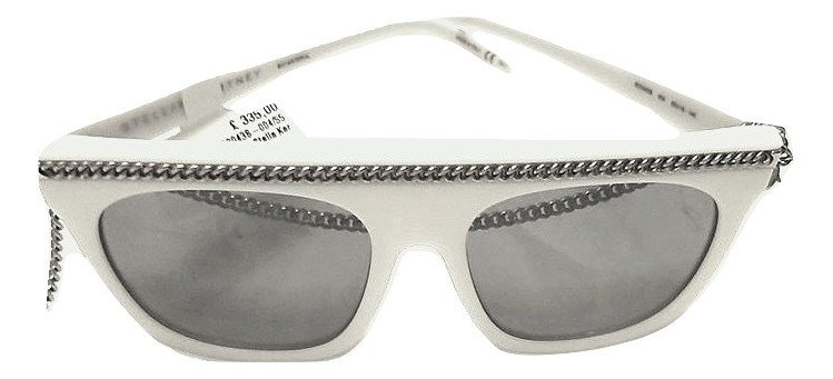 Authentic Stella Maccartney SC0043S White Chain Sunglasses