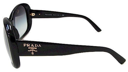 Authentic Prada Women's Sunglasses SPR 03M 1AB Black