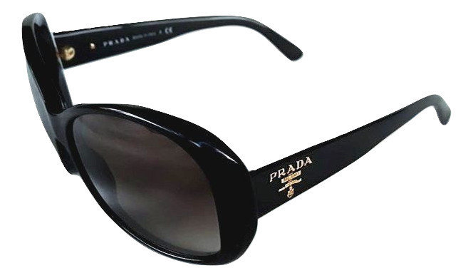 Authentic Prada Women's Sunglasses SPR 03M 1AB Black