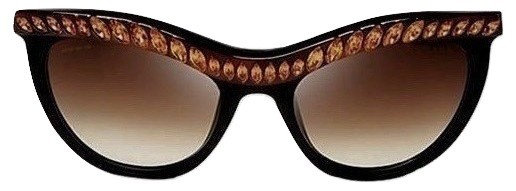 Authentic Prada Limited Edition Womens Diamante Black Sunglasses