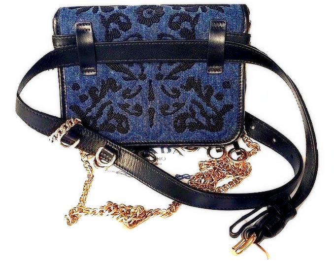 Authentic Prada Women's Belt & Cross Body bag