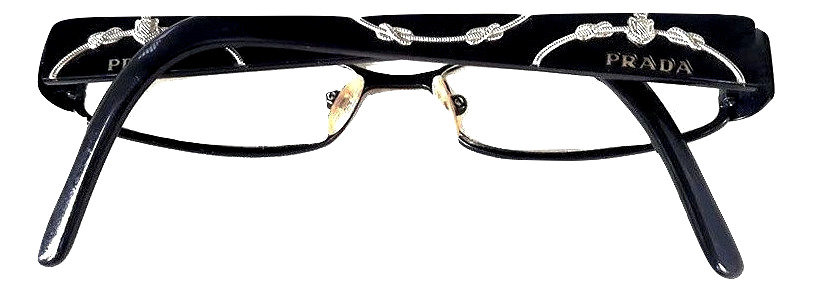 Authentic Prada Vintage VPR58L 48014 1BO-101 135 Eyeglass