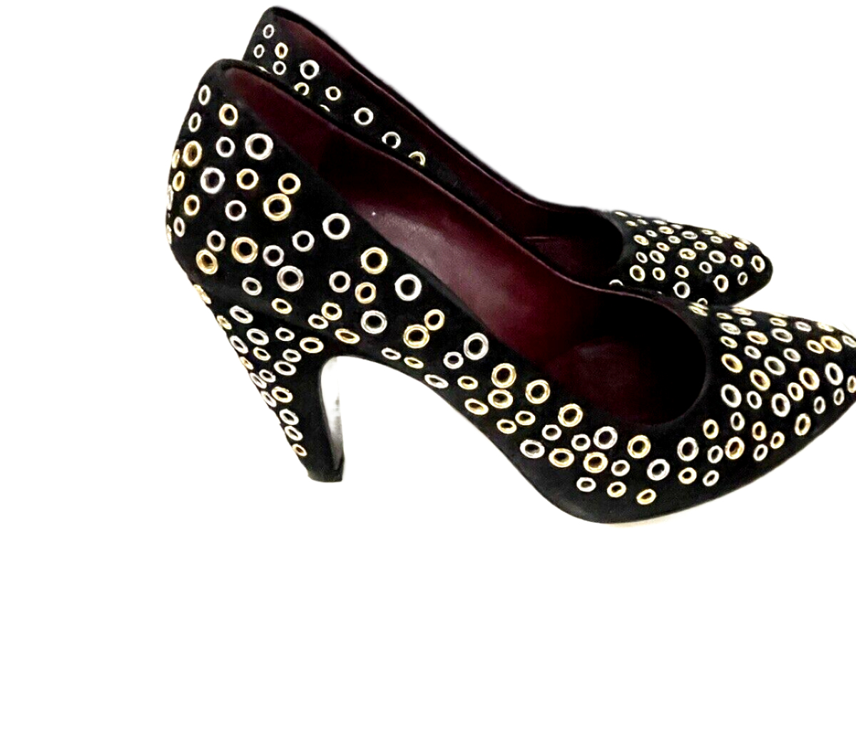 Authentic prada women shoes sz. 6.5 (37) black suede. S5881