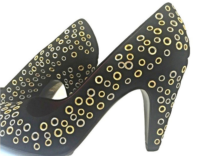 Authentic prada women shoes sz. 6.5 (37) black suede. S5881