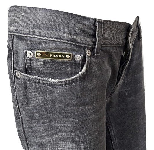 Authentic prada women's vintage capri low waist jeans 29 small