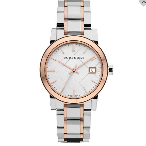 Authentic Burberry Rose Bu9105 Ladies Watch