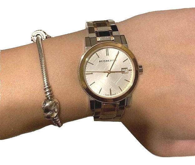 Authentic Burberry Rose Bu9105 Ladies Watch