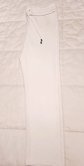 Authentic Burberry white Check sweatpants. SZ/ M