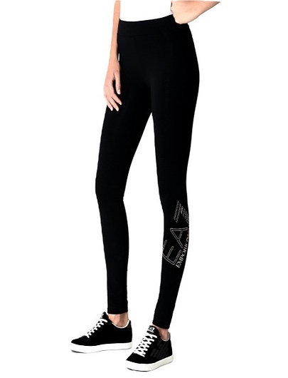 Authentic Emporio Armani Women’s Train Core black Leggings ​ZS S/M