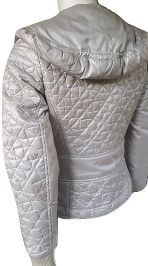 Authentic Moschino grey women's jacket SZ42/Medium