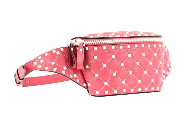 authentic Valentino Pink Belt Bag - Size Small