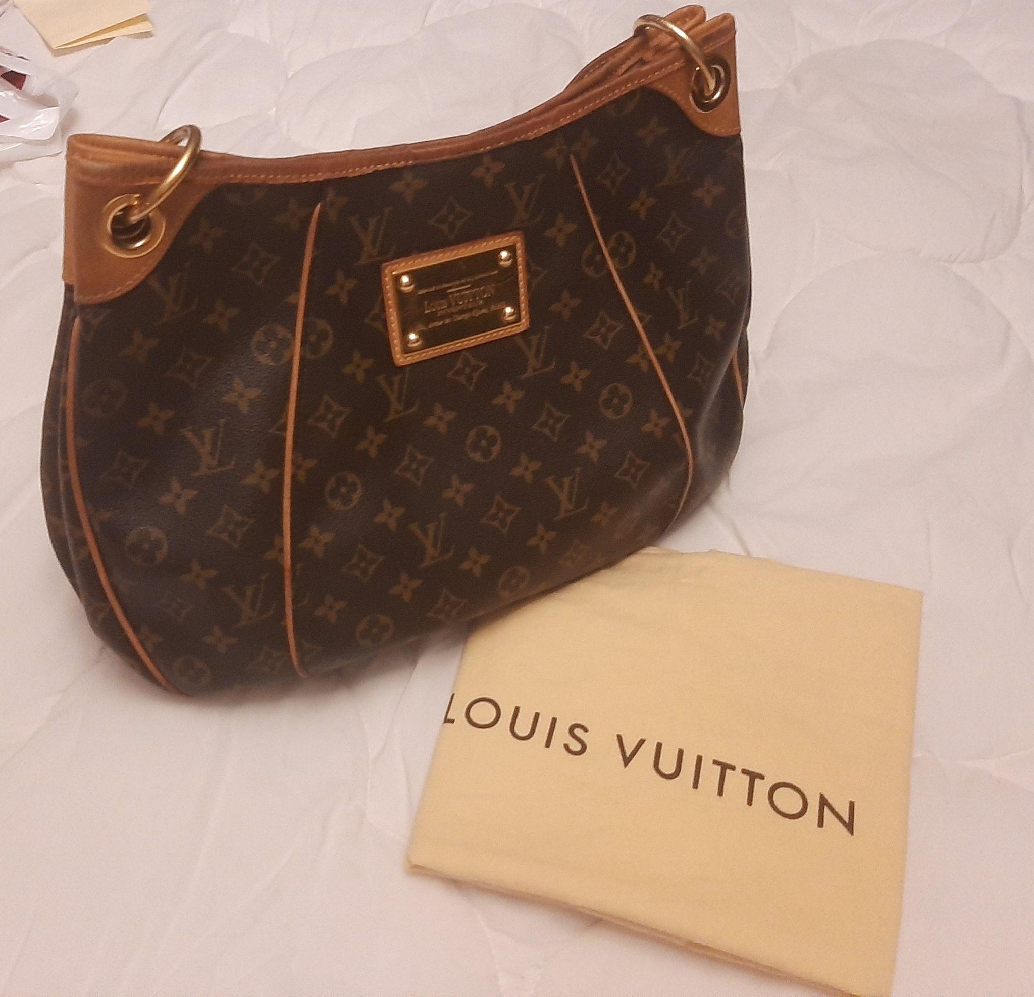 Authentic Louis Vuitton Monogram Canvas Galliera PM Bag