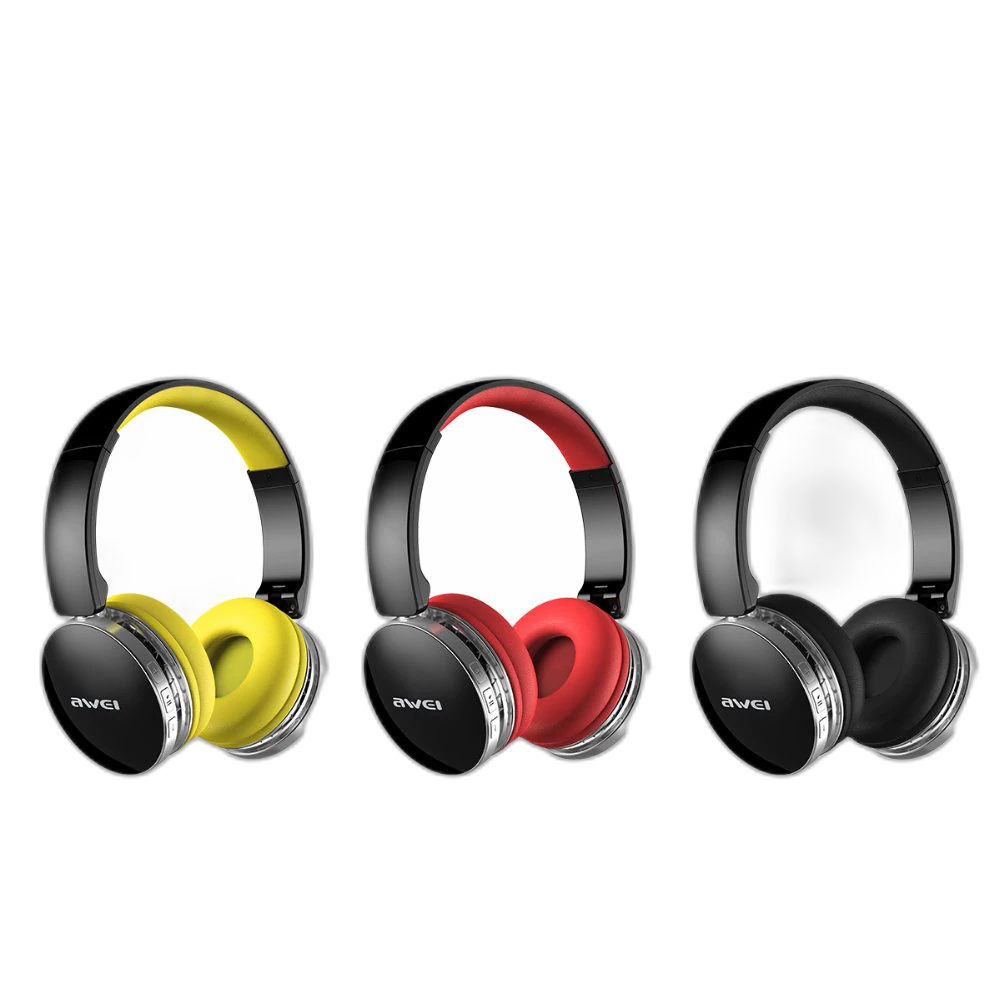 Awei A500BL Foldable Hi Fi Stereo Wireless Headphone