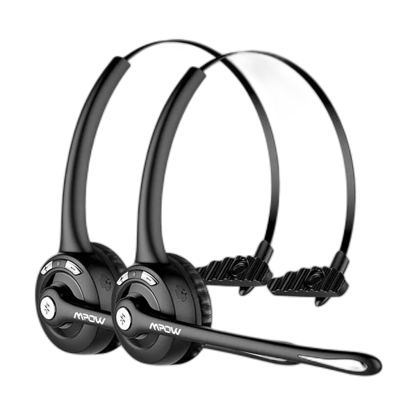 Mpow BH453A Pro Bluetooth Trucker Headset with Microphone