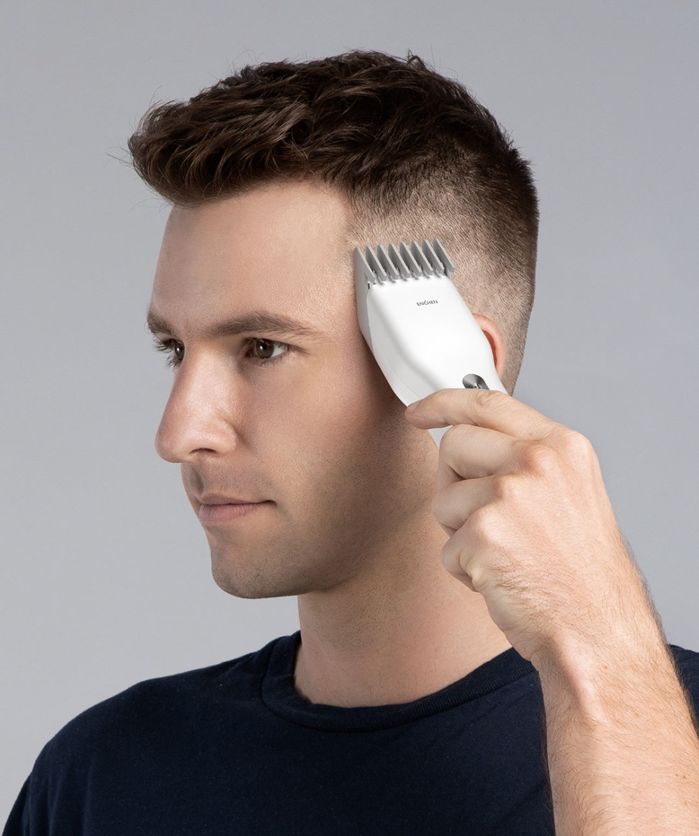 Xiaomi Mi Hair Clipper-Fast Charging Rechargeable Hair Trimmer With Two Speed Ceramic Cutter (Enchen Boost)