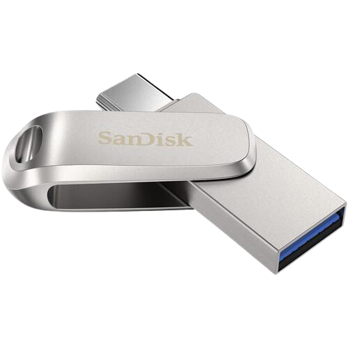 SanDisk Ultra Dual Drive Luxe 128GB USB Type-C Pen Drive