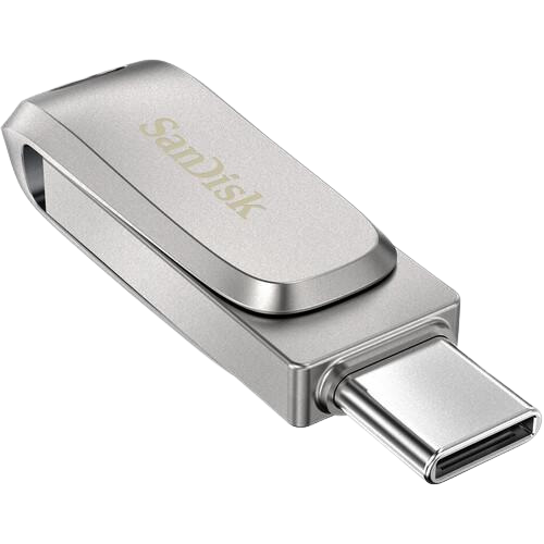 SanDisk Ultra Dual Drive Luxe 128GB USB Type-C Pen Drive