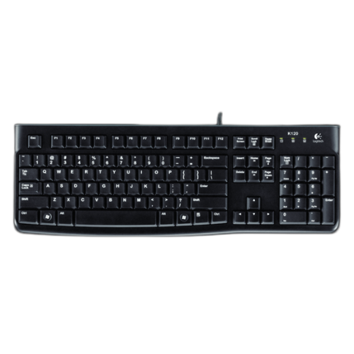 Logitech K120 Usb Keyboard With Bangla Black