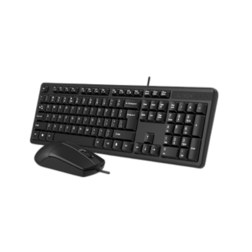 A4tech KK-3330 USB Multimedia Keyboard Mouse Combo Black