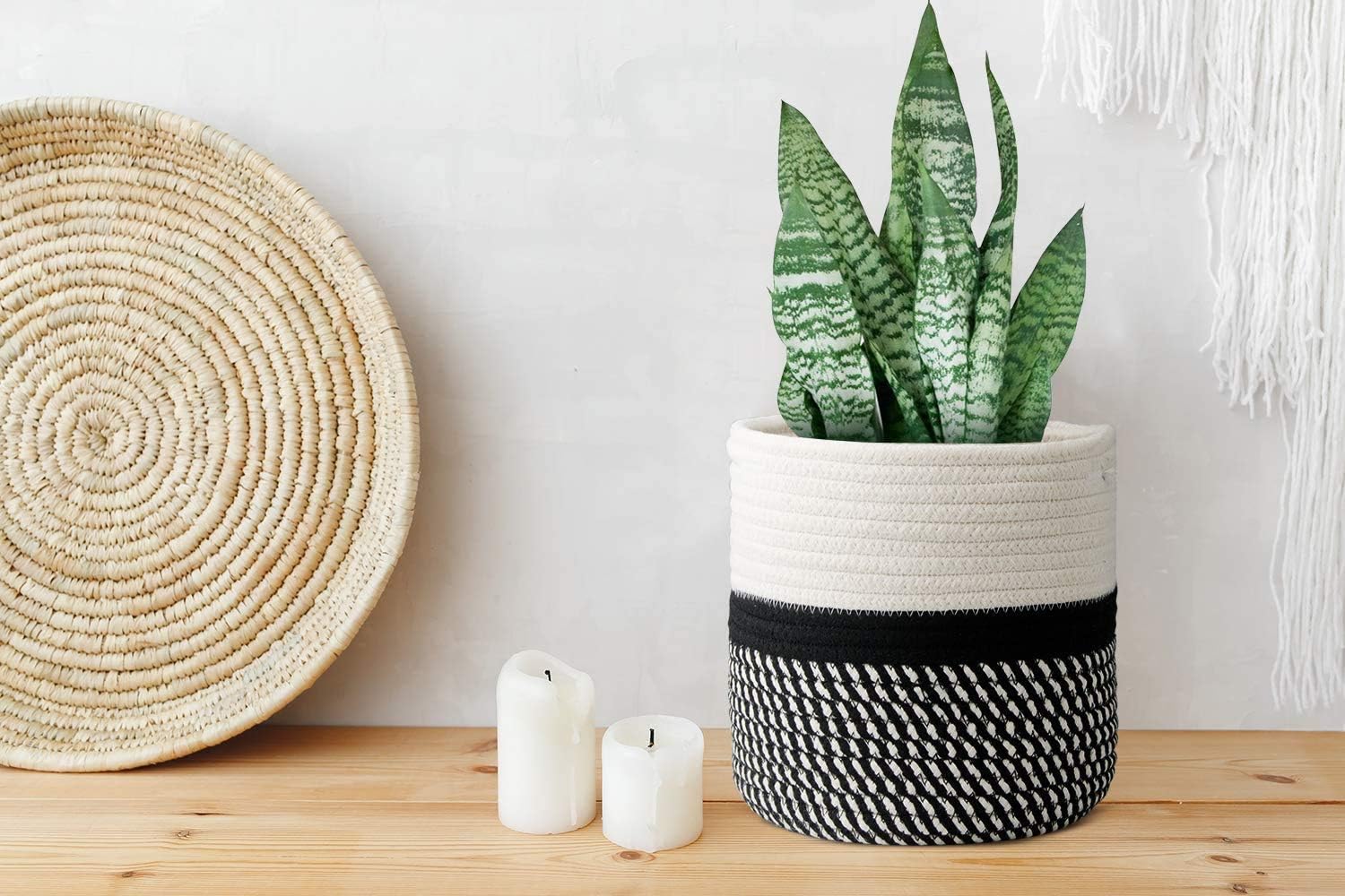 Decorative plant basket