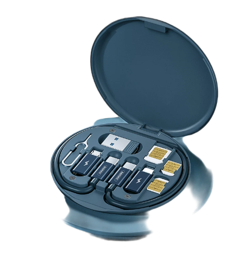 REMAX 5-in-1 Fast Charging Data Cable Storage Box