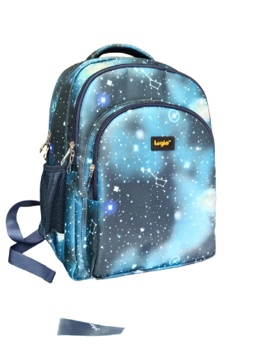 Logic Galaxy Print Backpack