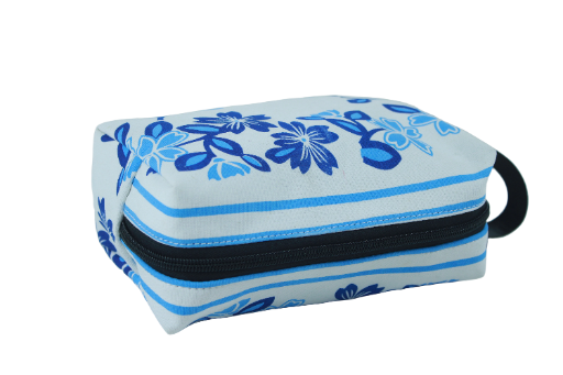 Logic | Blue Floral Travel Pouch
