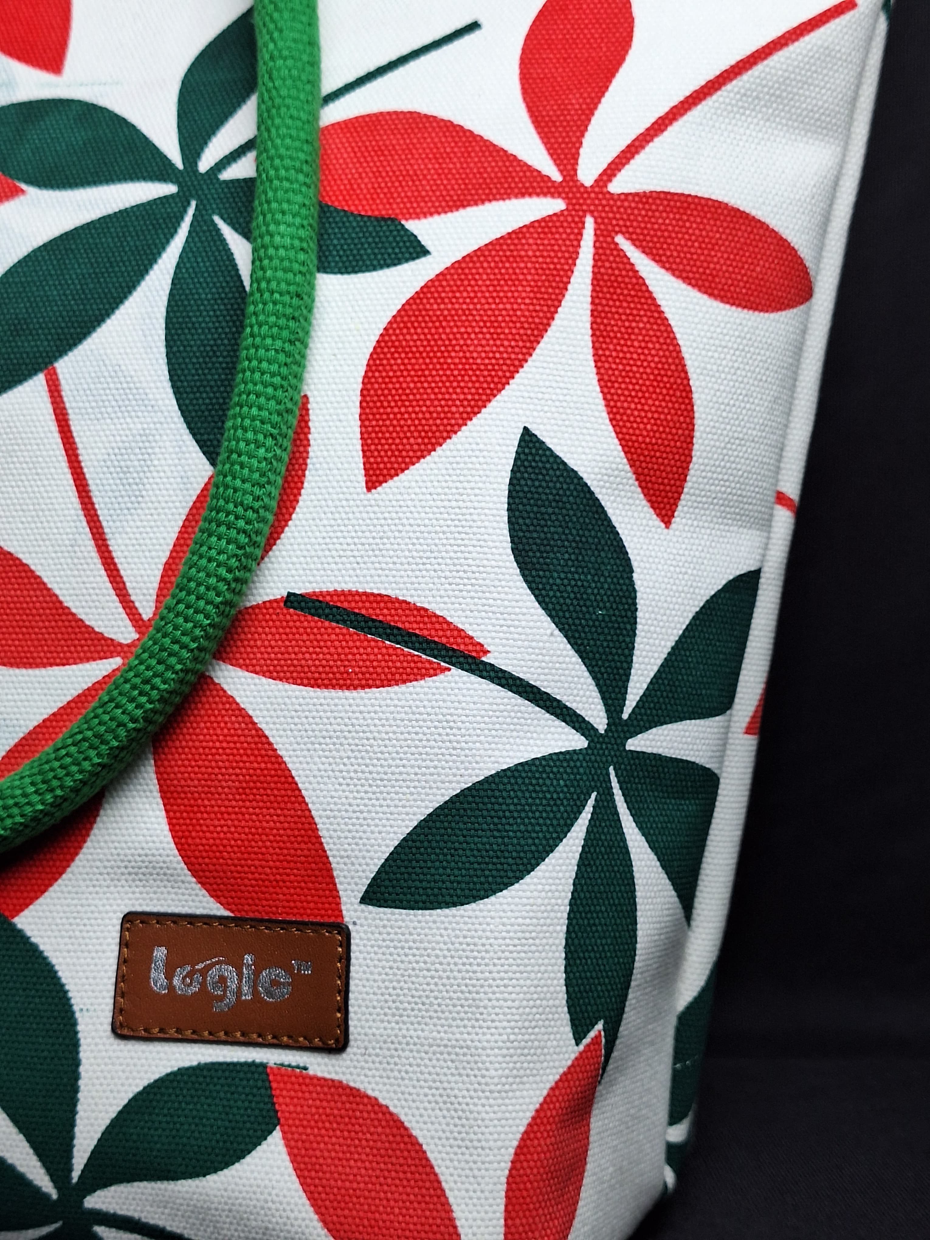 Floral Jute Bag