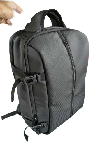 Modern Black Laptop Backpack