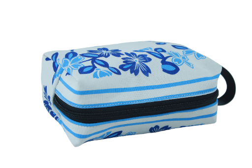 Logic | Blue Floral Travel Pouch