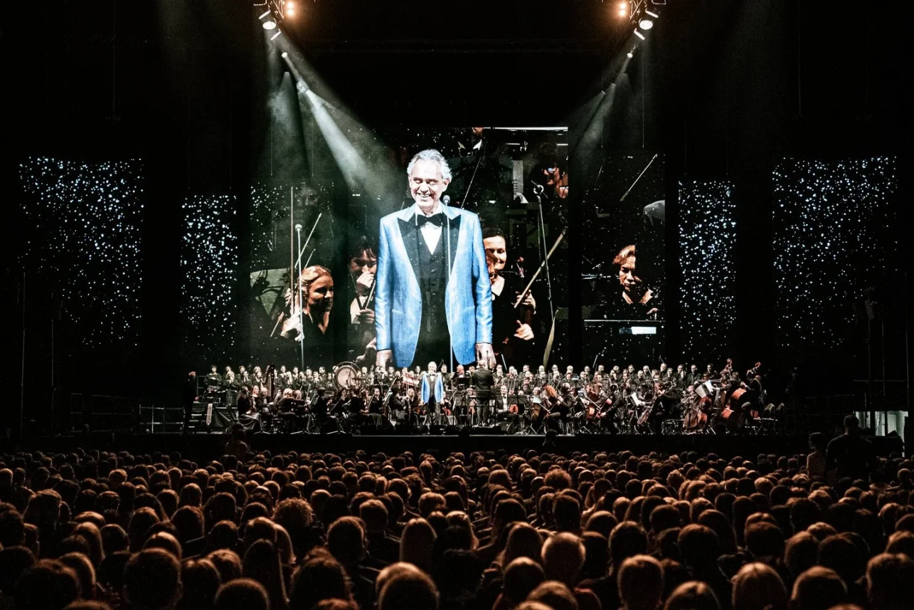 ANDREA BOCELLI  - Vienintelis pasirodymas Žalgirio arenoje