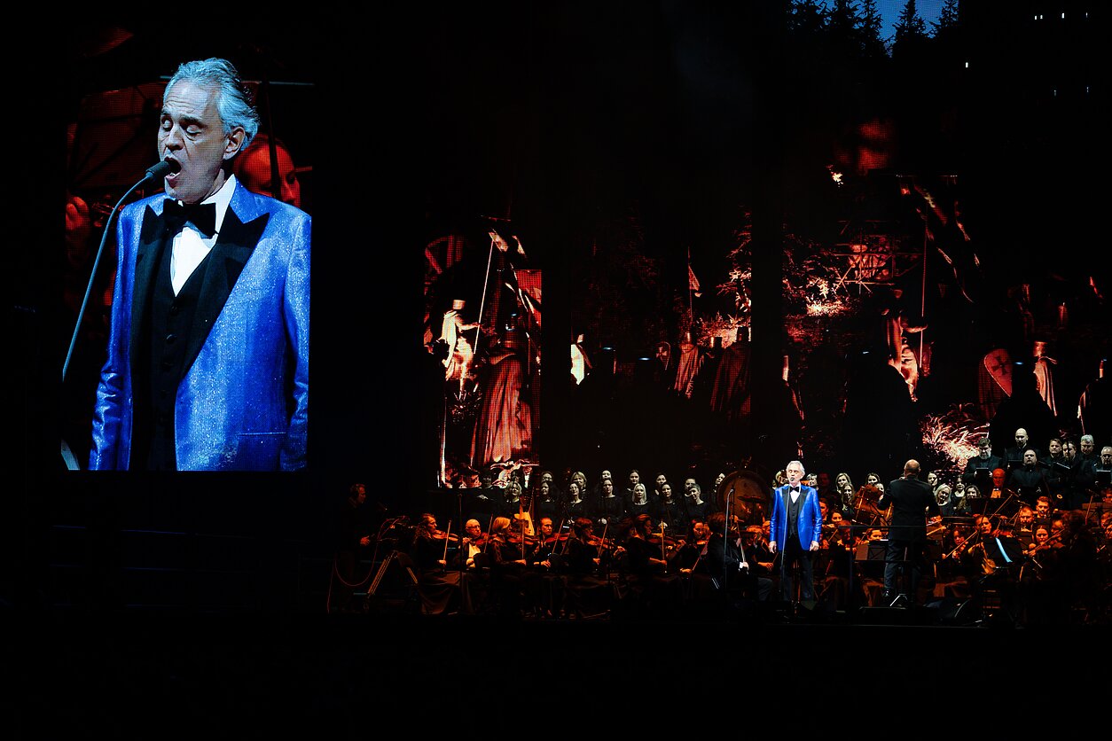 ANDREA BOCELLI  - Vienintelis pasirodymas Žalgirio arenoje