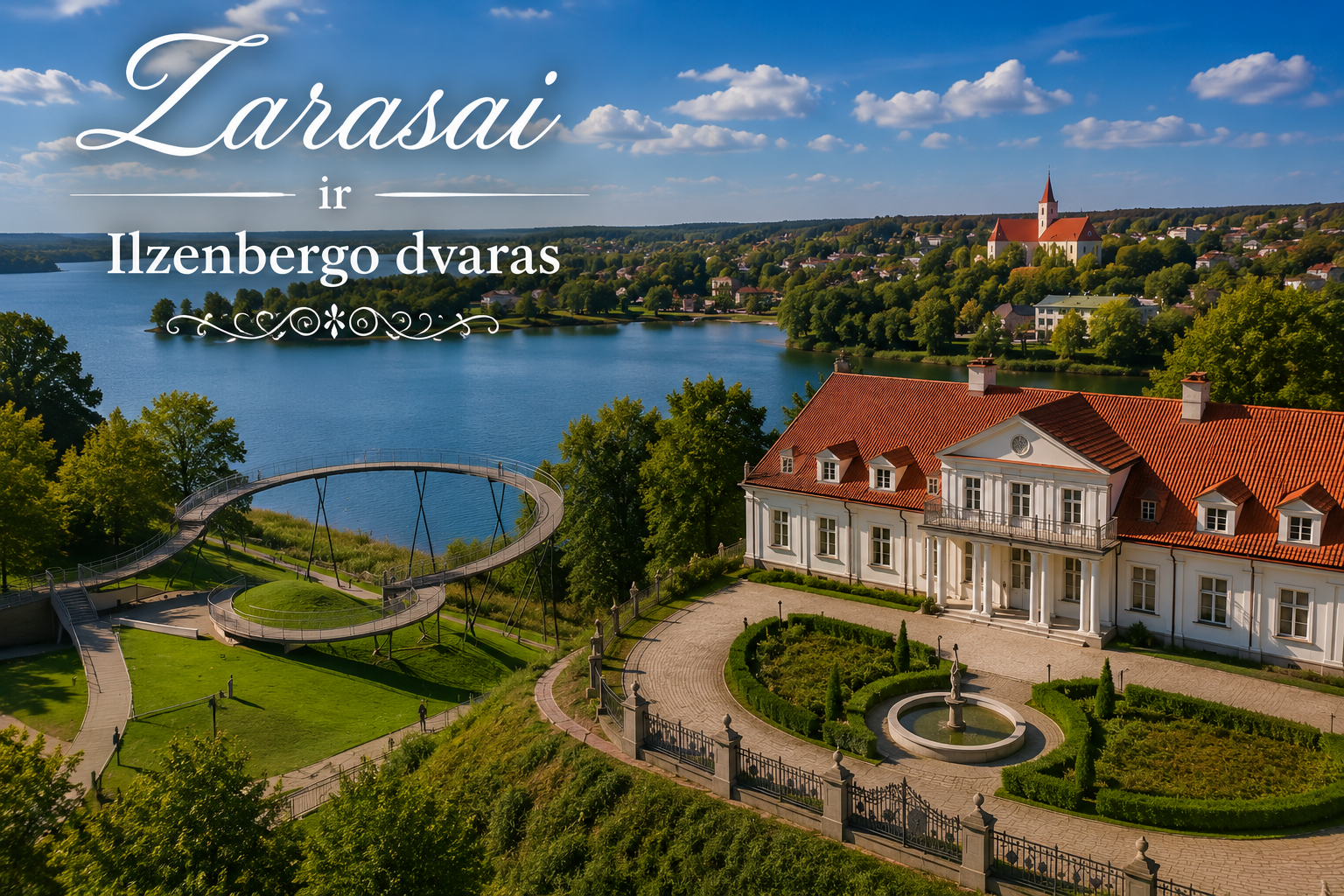 Zarasų krašto grožis ir Nuostabusis Ilzenbergo dvaras
