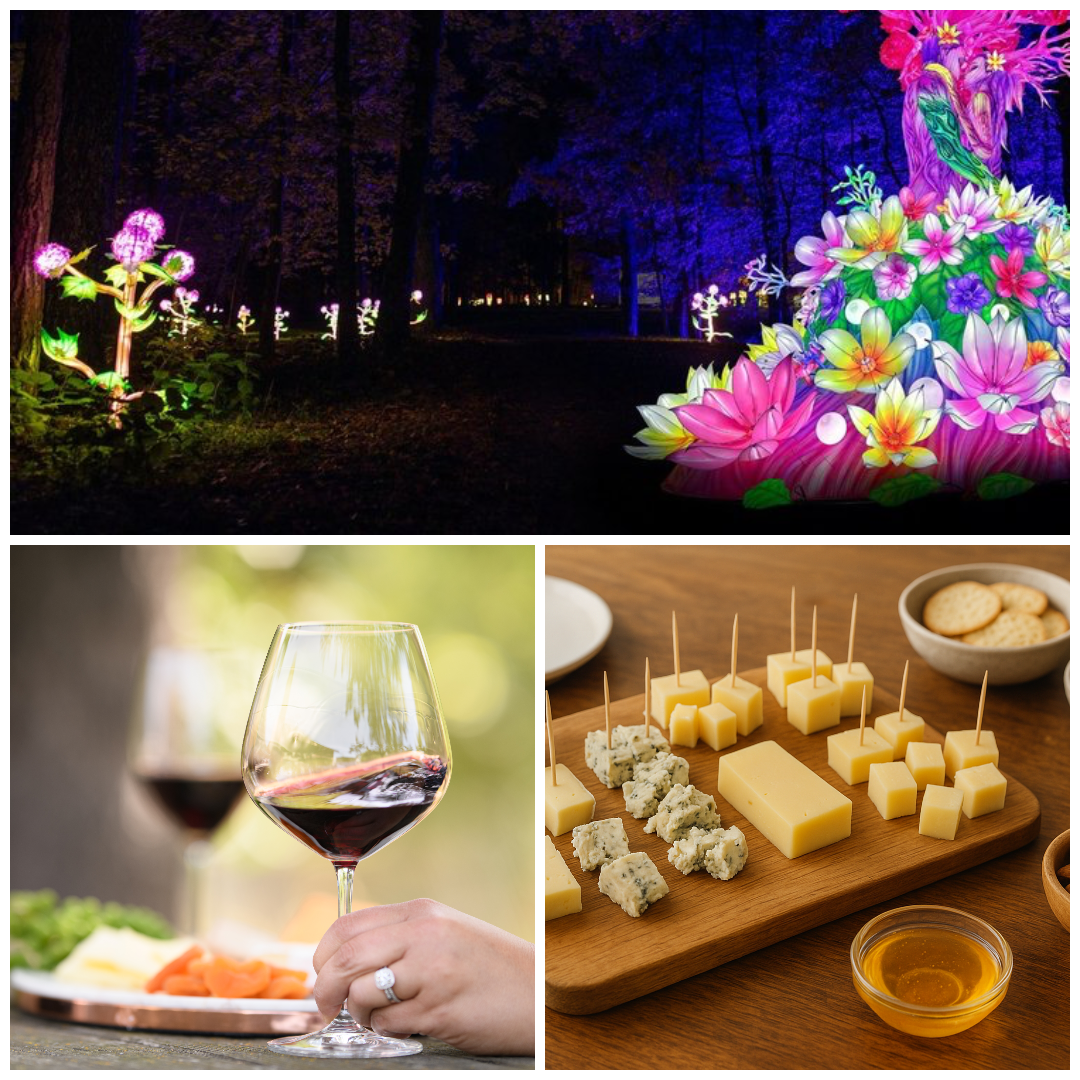 Švenčių belaukiant: Kelionė po sūrio pasaulį / Auksiniai sodai / Užburtasis slėnis