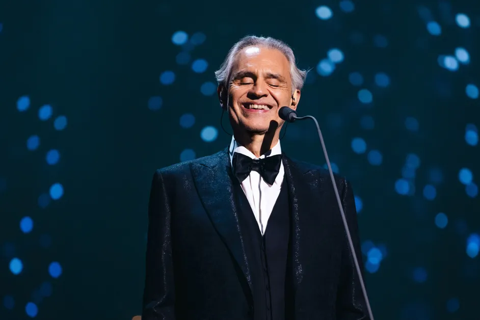 ANDREA BOCELLI  - Vienintelis pasirodymas Žalgirio arenoje