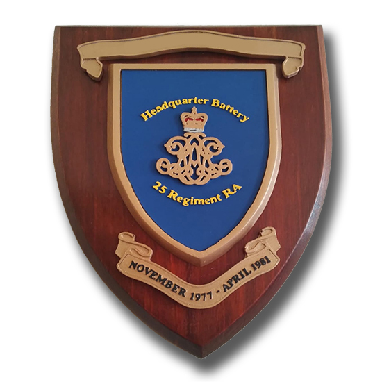 25 REGIMENT - ROYAL ARTILLERY